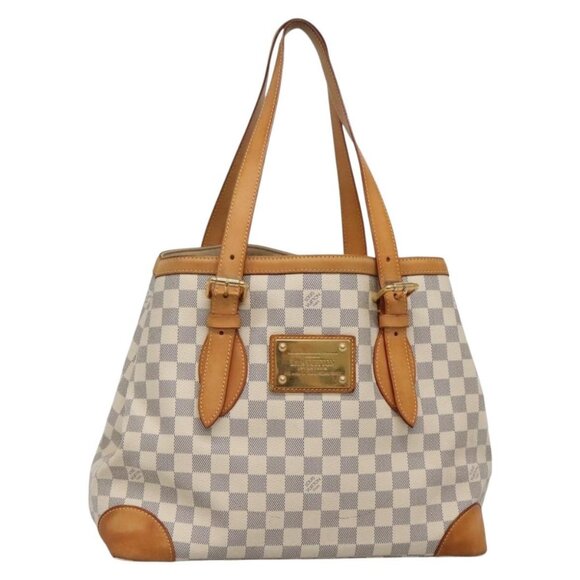 LOUIS VUITTON Damier Azur Hampstead MM Tote Bag - Picture 9 of 15